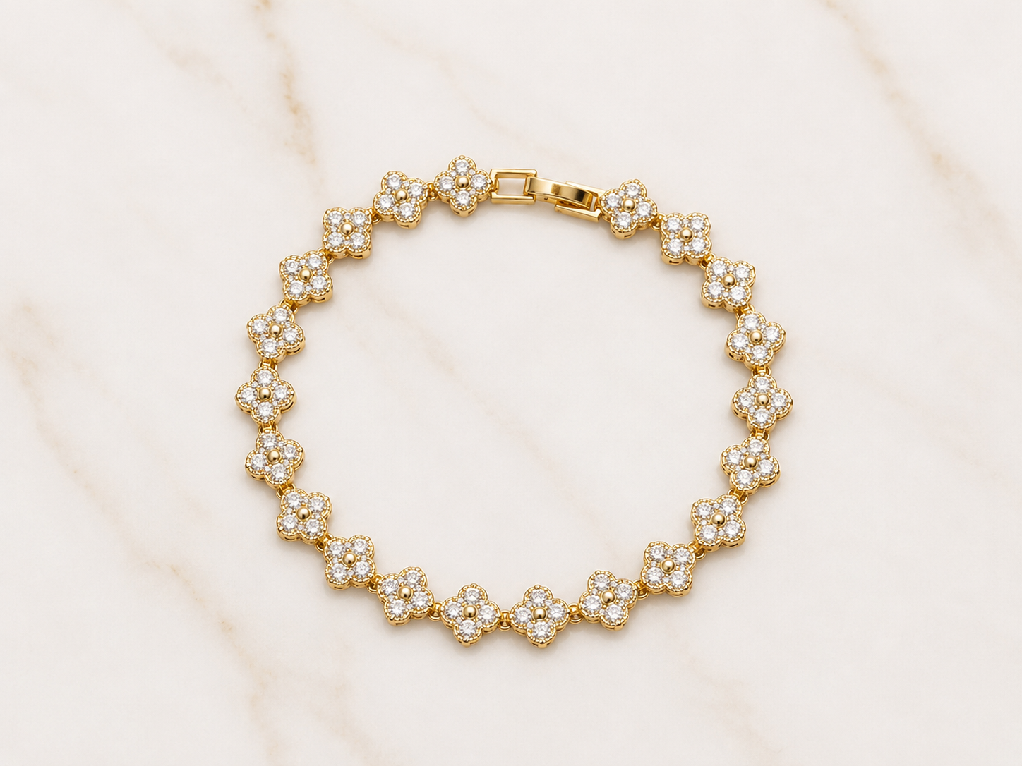 The Clover Legacy Tennis Bracelet