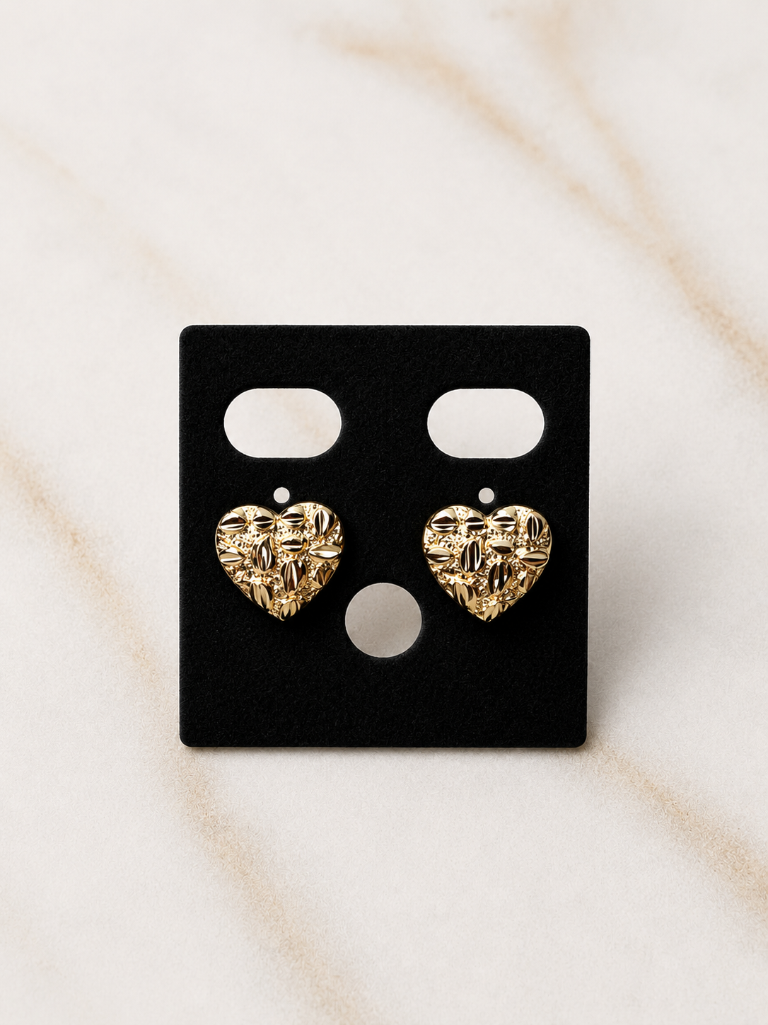 The Amour Heart Earrings
