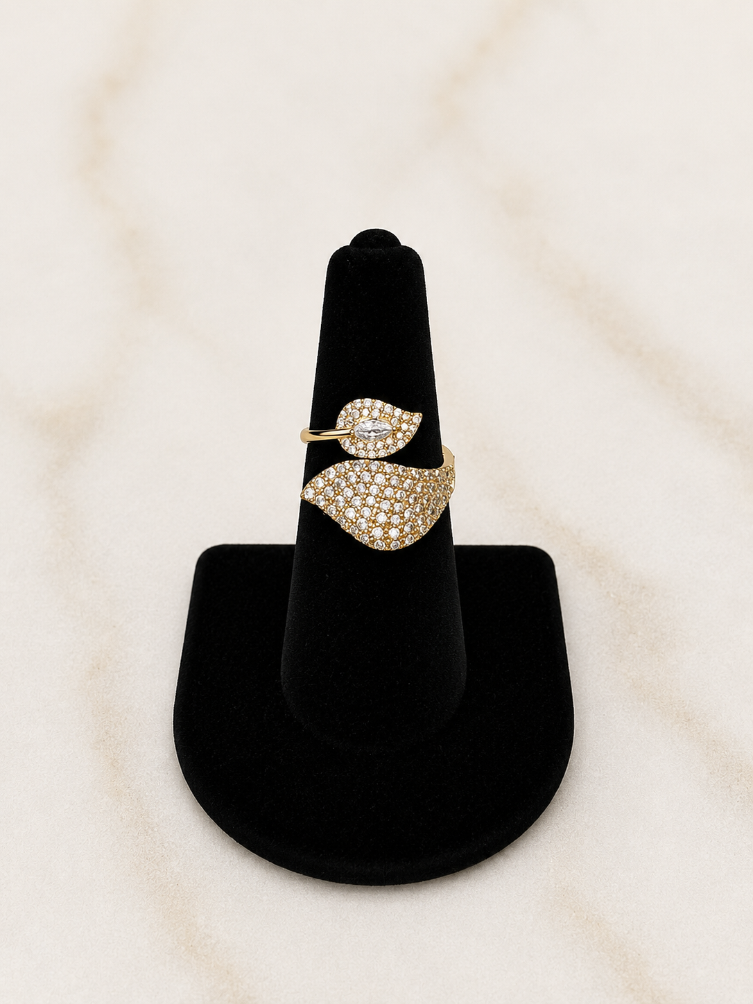 The Legacy Leaf Eternity Ring
