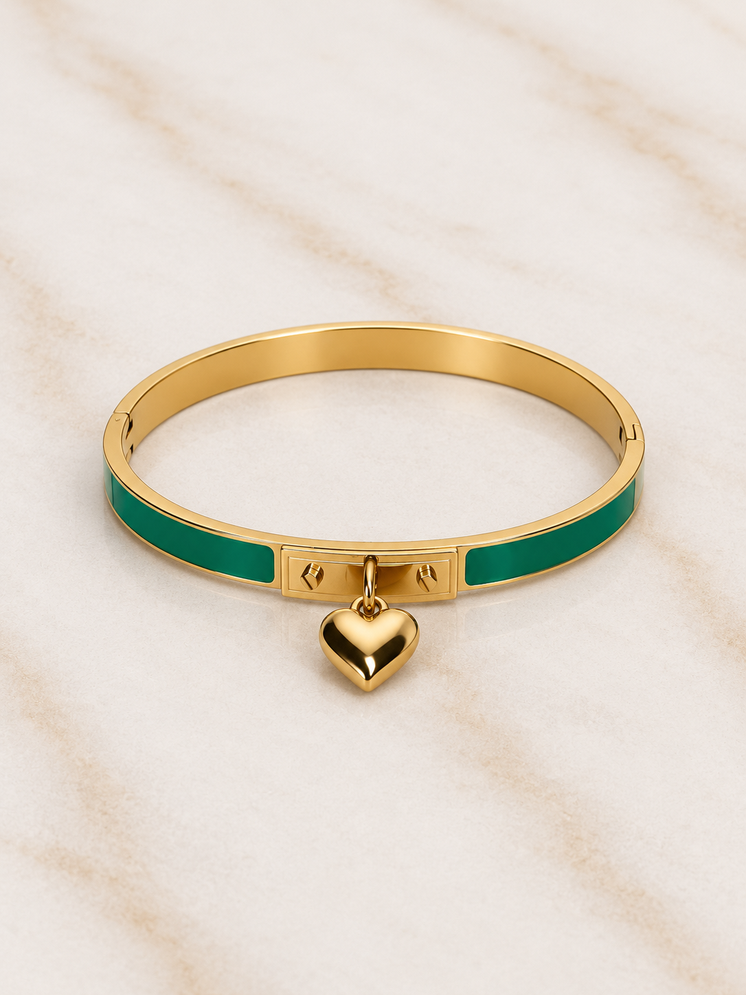 Everlasting Heart Bangle