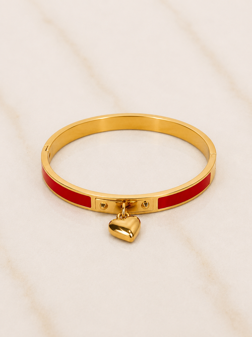 Everlasting Heart Bangle