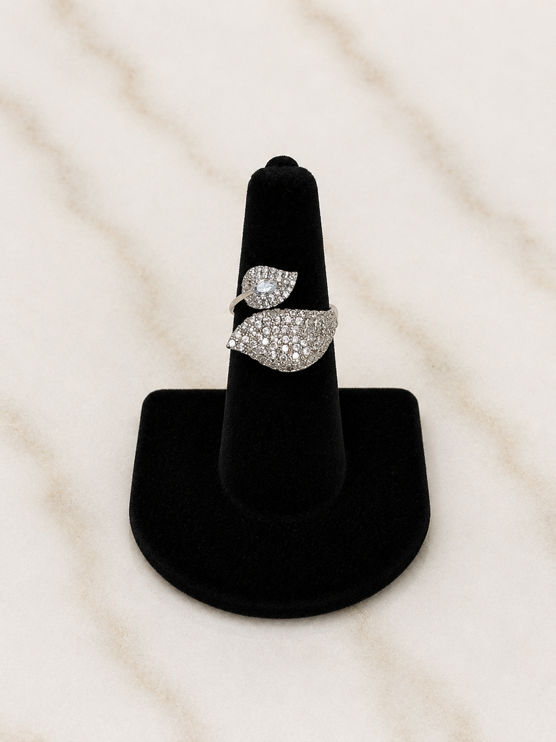 The Legacy Leaf Eternity Ring