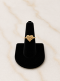 The Reign Golden Heart Ring