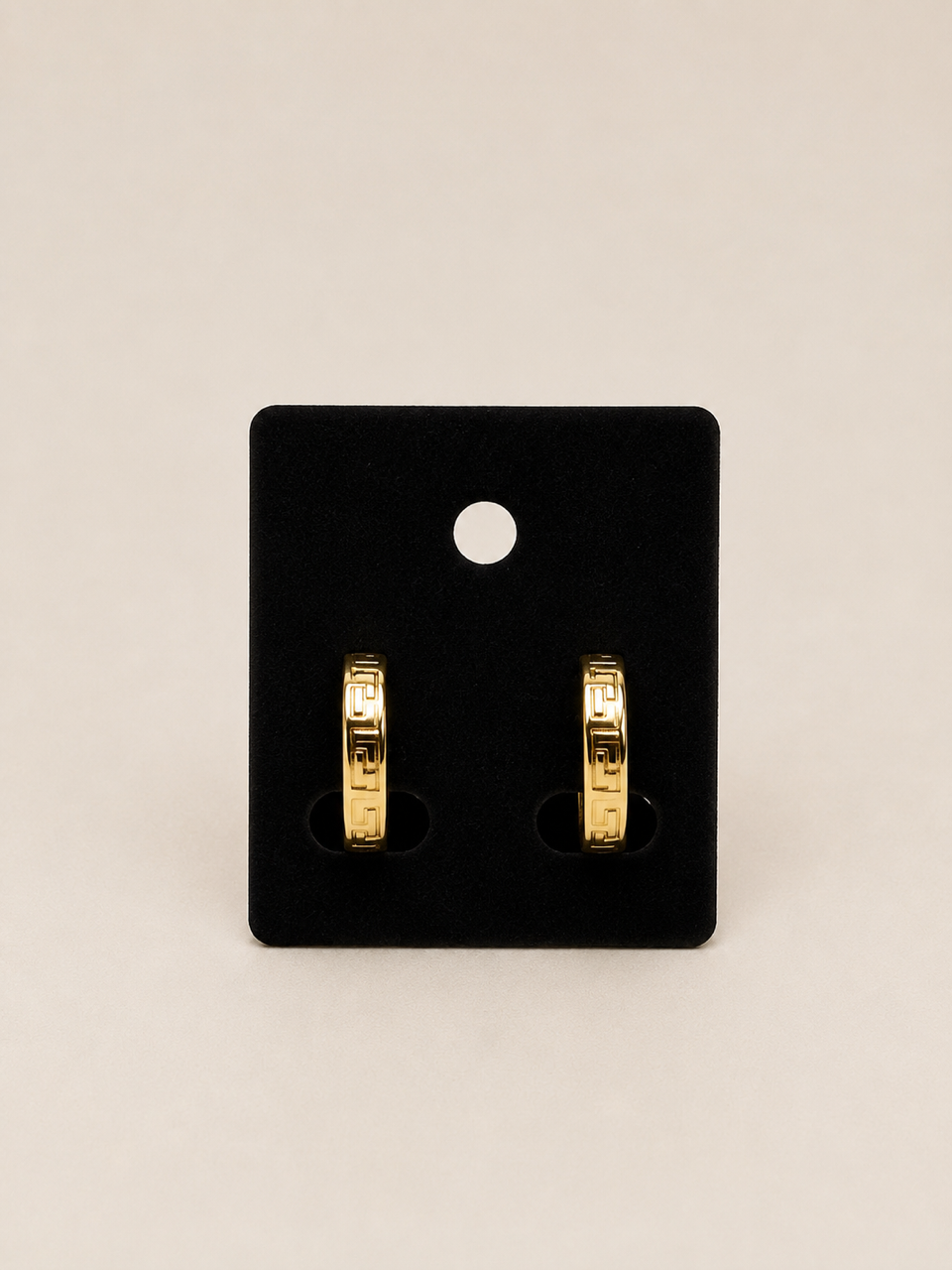 Regal Essence Hoop Earrings